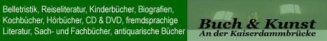 Belletristik, ebooks, Reiseliteratur, Kinderbücher, Biografien, Kochbücher, Hörbücher, CD & DVD, fremdsprachige Literatur, Sachbücher und Fachbücher, antiquarische Bücher